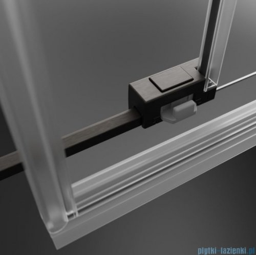 Radaway Idea DWJ Brushed GunMetal drzwi wnękowe 135cm lewe szczotkowany grafit 387024-92-01L