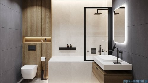 Excellent Lumiro lustro wiszące LED prostokątne 100x70 cm mata grzewcza DOEX.LU100.070.AC