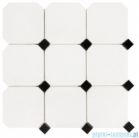 Dunin Black &amp; White mozaika kamienna 30x30 Pure octagon 100