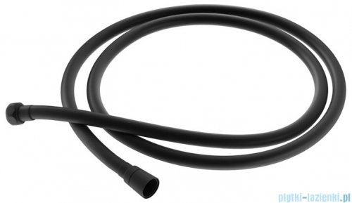 Kohlman Axel Black zestaw prysznicowy z deszczownicą 30 cm czarny mat QW210ABR30