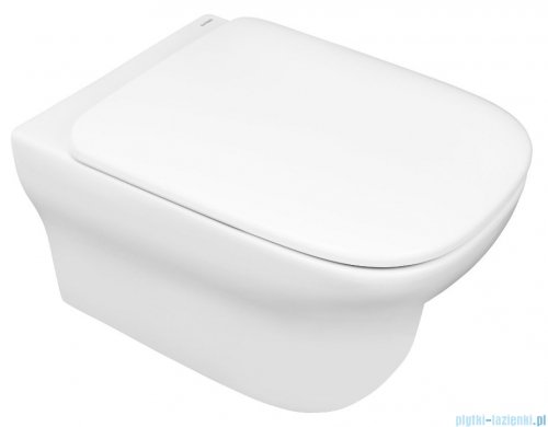 Oltens Gulfoss miska wisząca PureRim z deską wolnoopadającą slim 42009000