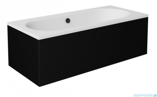 Besco Vitae obudowa wanny CZARNY mat 170x75cm #OAV-170-PKC