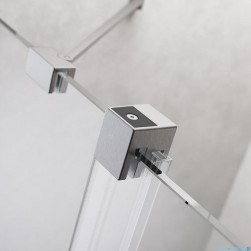 Radaway Furo Brushed Nickel DWJ drzwi prysznicowe 100cm prawe szczotkowany nikiel 10107522-91-01R/10110480-01-01