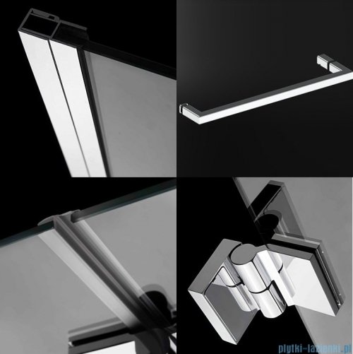 Radaway Carena Kdj Kabina prostokątna 120x80 prawa szkło brązowe 34442-01-08NR