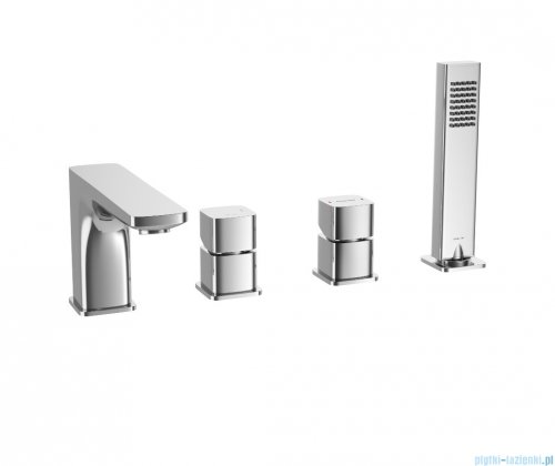 Excellent Keria bateria wannowa 4-otworowa chrom AREX.2034CR