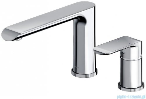Omnires Sacramento bateria wannowa 4-otworowa kompletna chrom SC2332XCR