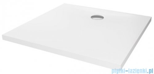 New Trendy Nex brodzik konglomeratowy kwadratowy 90x90x3.5 biały B-0454