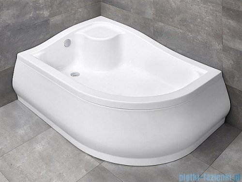 Radaway Brodzik półokrągły Korfu E 120x90 lewy 4E91240-03L