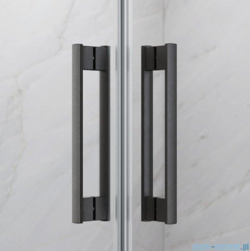 Radaway Idea DWJ Brushed GunMetal drzwi wnękowe 120cm prawe szczotkowany grafit 387016-92-01R