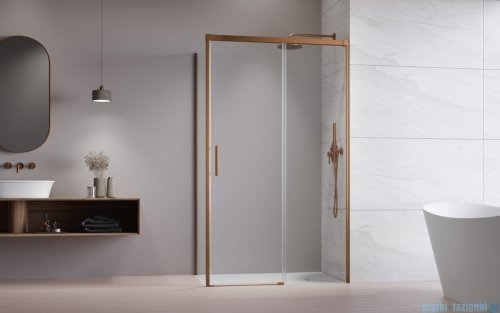 Radaway Idea Kdj Brushed Copper kabina 160x120cm prawa szczotkowana miedź 387046-93-01R/387054-93-01L