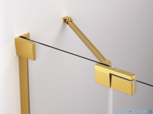 SanSwiss Cadura Gold Line drzwi wahadłowe 90cm jednoczęściowe prawe z polem stałym CA13D0901207