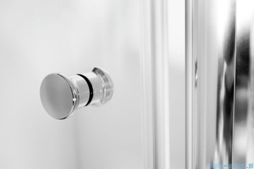 Besco Sinco drzwi prysznicowe wahadłowe 90x195 przejrzyste DS-90