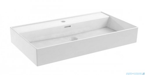 Oristo Brylant szafka z umywalką wisząca 79x50x45 biały połysk OR36-SD2S-80-1-V3/UME-BD-80-91