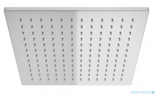 Kohlman Foxal zestaw prysznicowy z deszczownicą kwadratową 30x30 cm chrom QW432FQ30