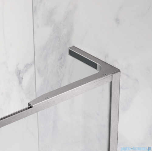 Radaway Modo F SL Brushed Nickel II kabina Walk-in 70x201,6cm prawa Szczotkowany Nikiel szkło przejrzyste 10419074-91-01R