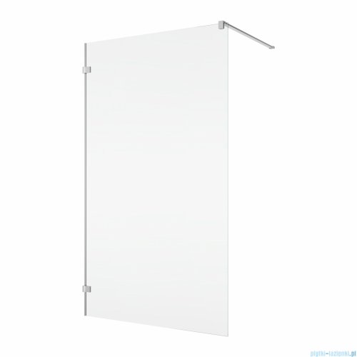 Ronal ANNEA ANTW1 Ścianka wolnostojąca Walk-in 90x200 cm z uchwytem kątowym srebrny połysk ANTW109005007