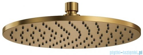 Omnires Slimline deszczownica mosiężna ø 25cm złoto szczotkowane WG125CGLB