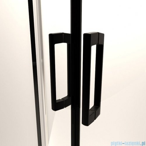 Radaway Premium Pro Black Dwj drzwi 100cm prawe czarny mat/szkło przejrzyste 1014100-54-01R