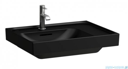 Laufen Meda umywalka ścienna 60x46cm czarny mat H8171117161041