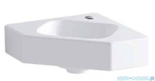 Geberit iCon umywalka narożna 46 cm z otworem bez przelewu  124729000