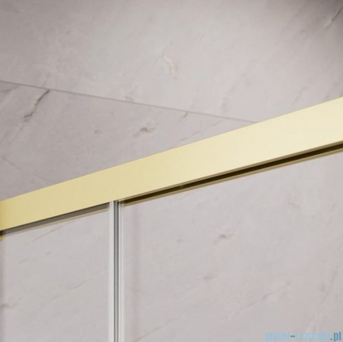 Radaway Idea 6 Kdd Brushed Light Gold kabina 110x100cm szczotkowane jasne złoto 387063-98-01L/387062-98-01R
