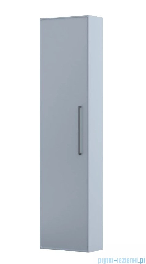 Oristo Lagom szafka boczna wysoka 40x160x17cm Szaroniebieski Mat OR53-SB1D-40-16