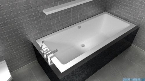 Riho Lugo wanna prostokąta 170x75cm z hydromasażem FLOW lewa B132011005
