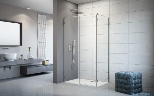 Radaway Arta Kds II kabina 110x80cm lewa szkło przejrzyste 386521-03-01R+1386104-03-01+386110-03-01