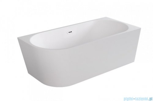 Besco Zoya 150x75cm wanna asymetryczna z obudową prawa + syfon #WAS-150-ZP