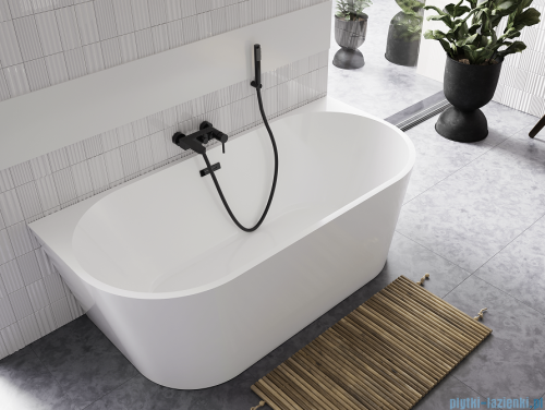 Besco Vica wanna 150x80cm wolnostojąca przyścienna z syfonem #WAS-150-V