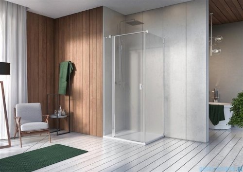 Radaway Nes 8 Kdj II kabina 90x80cm lewa przejrzyste 10086090-01-01L/10089080-01-01