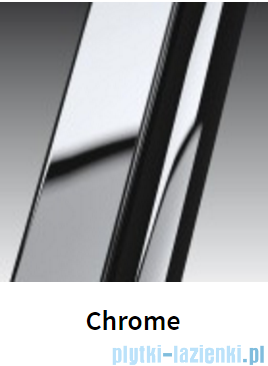 Novellini Ścianka Kabiny prysznicowej LUNES 72 cm szkło przejrzyste profil chrom LUNESA72L-1K