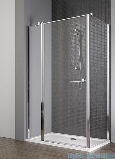 Radaway Eos II KDJ kabina prysznicowa 100x100 lewa szkło przejrzyste + brodzik Delos C + syfon