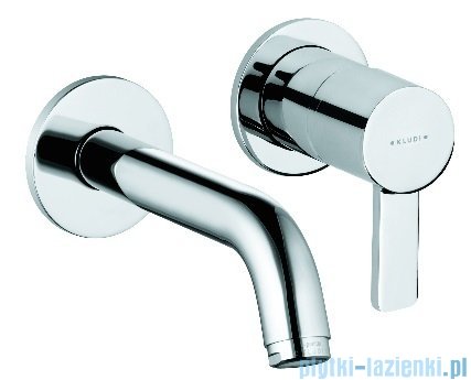 Kludi Zenta Ścienna bateria umywalkowa 170mm chrom 382440575