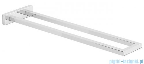 Oltens Tved wieszak na ręcznik 40 cm podwójny chrom 80108100