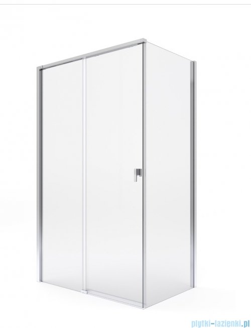 Roca Metropolis-N kabina prostokątna 120x80cm szkło przejrzyste AMP1312012M/AMP0908010M
