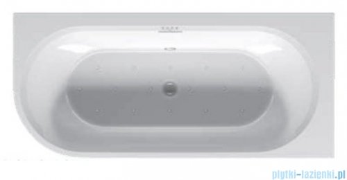Riho Desire Corner LED wanna narożna z hydromsażem  Sparkle Mood lewa 170x77cm B157004005
