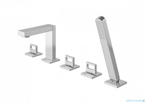 Kohlman Nexen 5-otworowa bateria wannowa QB242U