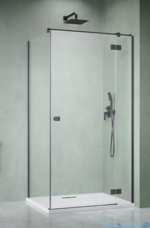 Radaway Essenza 8 Brushed GunMetal Kdj kabina 110x100cm prawa szczotkowany grafit 10480712-01-01R/10470337-92-01R/10113100-01-01