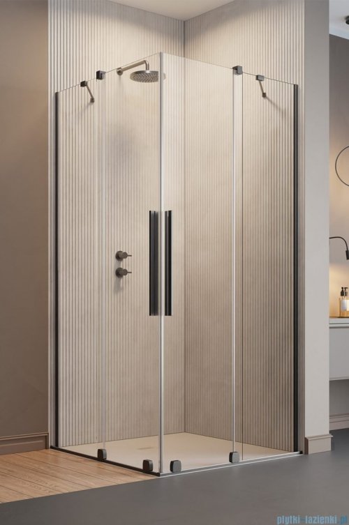 Radaway Furo Brushed GunMetal KDD kabina 80x80cm szczotkowany grafit 10105080-92-01L/10105080-92-01R