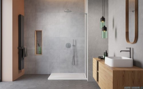 Radaway Modo SL II Brushed Nickel kabina Walk-in 70x200 prawa szczotkowany nikiel 10319074-91-01R