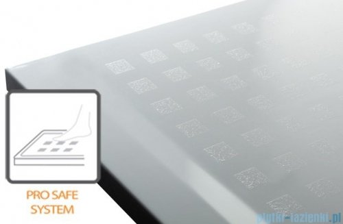 Sanplast Space Mineral brodzik prostokątny z powłoką 100x75x1,5cm+syfon 645-290-0230-01-002