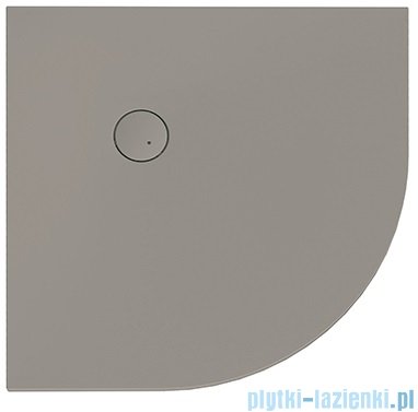Sanplast Open Mineral BP-M/OPEN brodzik półokrągły 80x80x1,5 cm szarość kamienia 645-430-0420-52-000