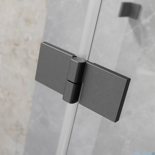 Radaway Essenza Pro Brushed GunMetal Kdj kabina 110x80cm prawa szczotkowany grafit 10097110-92-01R/10098080-01-01