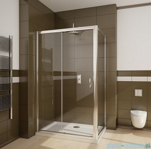 Radaway Premium Plus DWJ+S kabina prysznicowa 100x100cm szkło brązowe