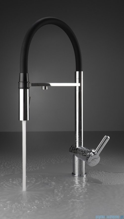 Deante MAGNETIC Bateria kuchenna z podłączeniem do filtra wody z elastyczną wylewką chrom BRM_075M