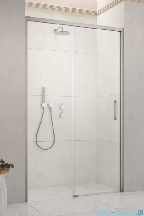 Radaway Idea DWJ Brushed Nickel drzwi wnękowe 150cm lewe szczotkowany nikiel 387019-91-01L