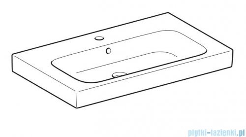 Geberit Modo Umywalka prostokątna 80x48,5cm 502.859.00.1