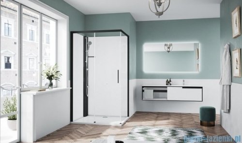 Novellini Glax 1 2.0 kabina standard 120x90 lewa czarna G212P299ST-1HH
