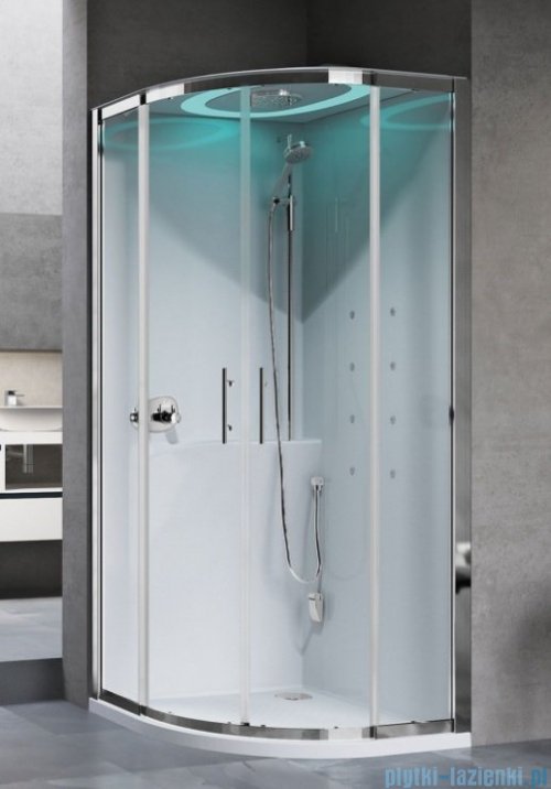 Novellini Eon R90 standard kabina półokrągła 90x90 EONR99TT-1AK